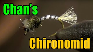 Chans Chironomid Fly Tying  Brian Chan Fly Pattern [upl. by Tessi696]