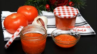 Passierte Tomaten selber machen  Tomatensoße für Pizza  Pizzasauce [upl. by Ellainad216]