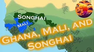 The History of Ghana Mali and Songhai Every Year 200 BCE  1901 CE 4k Resolution [upl. by Ambrosia195]