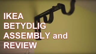 IKEA BETYDLIG Double Rod Assembly and Review [upl. by Oira970]