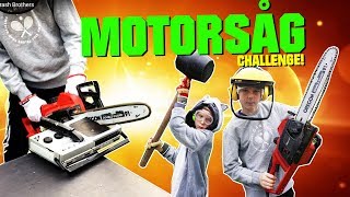 Krossar → MOTORSÅG CHALLENGE  Crash Brothers [upl. by Migeon]