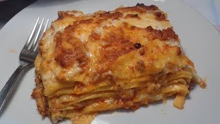 LASAGNE AL FORNO  Ricetta perfetta [upl. by Kosaka]