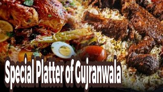 Gujranwala MOST DELICIOUS Special Platter  Pakistan [upl. by Laenahtan404]