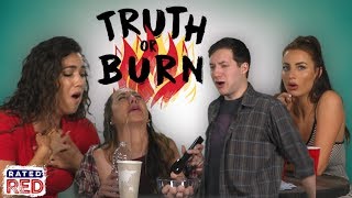 Our Hosts BARE IT ALL in Truth or Burn [upl. by Rapsac]