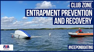 ENTRAPMENT PREVENTION AND RECOVERY  Top Tips for Preventing Entrapment when Dinghy Sailing [upl. by Eceinert]