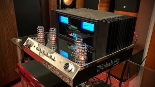 NEW McIntosh MA352 Hybrid Amplifier driving TANNOY Cheviot Loudspeakers [upl. by Adnuahsor]