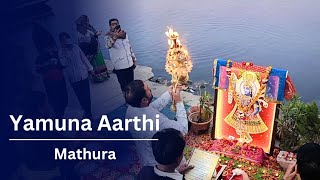 Yamuna Aarthi At Mathura [upl. by Cohligan847]