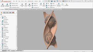 Advanced Part Modeling  SolidWorks Tutorial [upl. by Callum962]