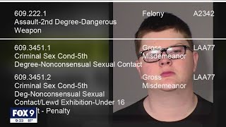 Popular YouTuber charged with assaulting woman in Minnesota  FOX 9 KMSP [upl. by Eseyt]