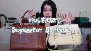 MULBERRY Bayswater amp Alexa bag collection  两款迈宝瑞经典款包包比较 [upl. by Celine]