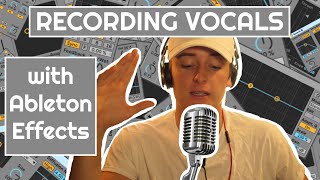 HOW TO MIX YOUR VOCALS Ableton BuiltIn Audio Effects Tutorial [upl. by Ddart151]