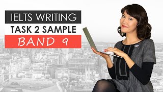 BAND 9 IELTS Writing Task 2 SAMPLE Essay  PROBLEM  SOLUTIONS [upl. by Yetak]