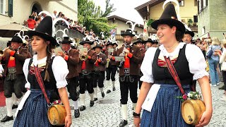 FESTUMZUG  Bezirksmusikfest Hopfgarten 2024 [upl. by Akli]