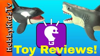 Toy Shark Review with HobbyKidsTV [upl. by Germin]