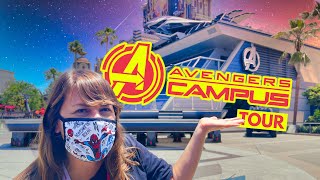 Avengers Campus Full Tour [upl. by Minnnie]