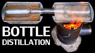 How To Turn Salt Water Into Fresh Water Simple Improvised Distillation [upl. by Fanchette]