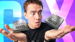 Ryzen 5 5600G vs 5600X  The Truth [upl. by Garlaand]