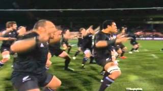 All Blacks Haka vs Fiji 2011 [upl. by Lleirbag933]