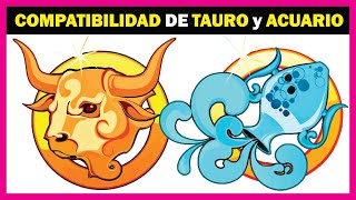 Compatibilidad entre TAURO y ACUARIO ♉♒ [upl. by Aniv552]