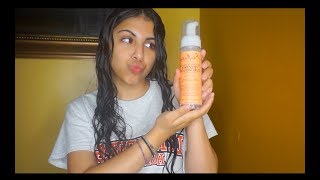 Shea Moisture Coconut amp Hibiscus Mousse Review [upl. by Brownson]