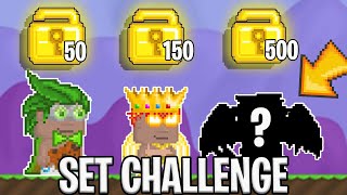 50WLS 150WLS 500WLS SET CHALLENGE  Growtopia [upl. by Bartosch631]