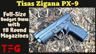 Tisas Zigana PX9 Review  TheFirearmGuy [upl. by Erdah914]