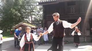 Norwegian Folk Dance Hallingdans [upl. by Jethro]