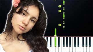 Liana Flores  rises the moon Piano Tutorial [upl. by Eeuqram105]