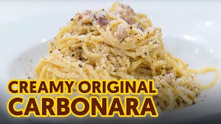 Creamy Original Carbonara [upl. by Acenes]