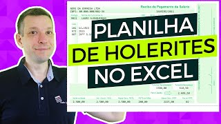 Holerite Recibo de Salário em Excel [upl. by Terej401]