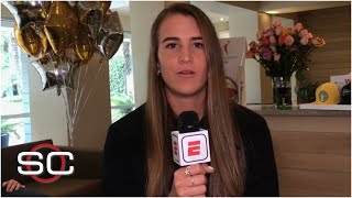 Sabrina Ionescu knows Kobe would be proud of her for being drafted No 1 by Liberty  SportsCenter [upl. by Svetlana237]