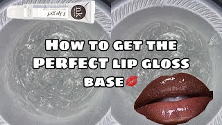 How To Get The PERFECT Lip Gloss Base With 3 Key Ingredients Measurements Included [upl. by Wildee674]