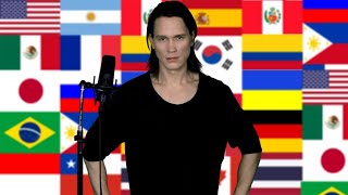 Singing 20 National Anthems Metal Medley [upl. by Reffotsirk781]