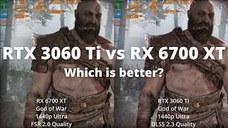 RTX 3060 Ti vs RX 6700 XT The Ultimate Comparison [upl. by Kippy]