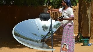 Solar cooker SOLARIO SAFE designed for developing countries by FOCALIS [upl. by Drannek]