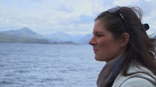 Erin Burnett traces her roots to remote Scottish island [upl. by Yadrahc]