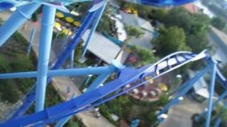 Manta Front Row onride POV Seaworld Orlando [upl. by Rednav828]