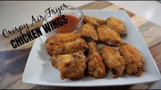 Air Fryer Frozen Chicken Wings Recipe [upl. by Rama]