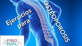 Guía de ejercicios para OSTEOPOROSIS COLUMNA [upl. by Willmert]