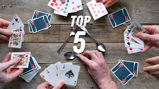 TOP 5 BEST CARD GAMES OF ALL TIME [upl. by Agnew569]