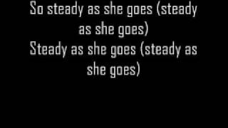 raconteurs steady as she goes lyric Video [upl. by Taro]