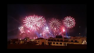 Funchal NYE 20202021 Fireworks show – Madeira Island [upl. by Eltsryk]