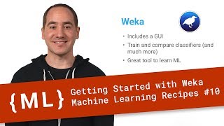 Getting Started with Weka  Machine Learning Recipes 10 [upl. by Ranip143]