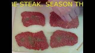 HOW TO COOK CUBE STEAKS EZ MEAL [upl. by Bravar]