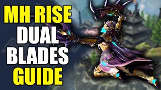 Monster Hunter Rise  Dual Blades Guide with Timestamps [upl. by Rozalie]