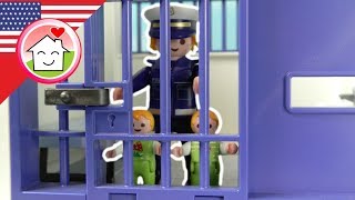 Playmobil police English  Police Chief Overbeck Megapack  The Hauser Family [upl. by Aviva]