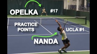 Reilly Opelka v Govind Nanda Court Level Practice Points [upl. by Elohcan]