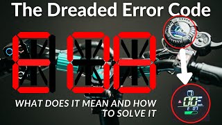 What are Error Codes on ZERO and VSETT Scooters and how to fix errors [upl. by Weitzman486]