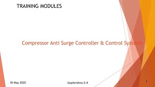 Compressor Anti Surge Controller amp Control Systems [upl. by Elleivad]