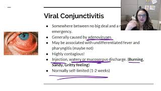 Bacterial and Viral Conjunctivitis [upl. by Lilithe]